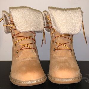 Timberland Earthkeepers Aniston Roll-Top Women's Wedge Boots